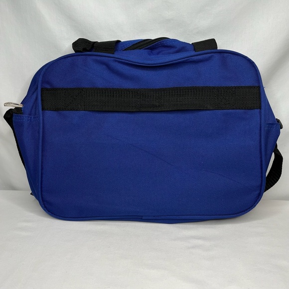 New Royal Blue Moda Design Carry On Travel Bag With Shoulder Strap - Picture 8 of 14